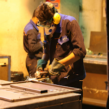 Custom booth fabrication